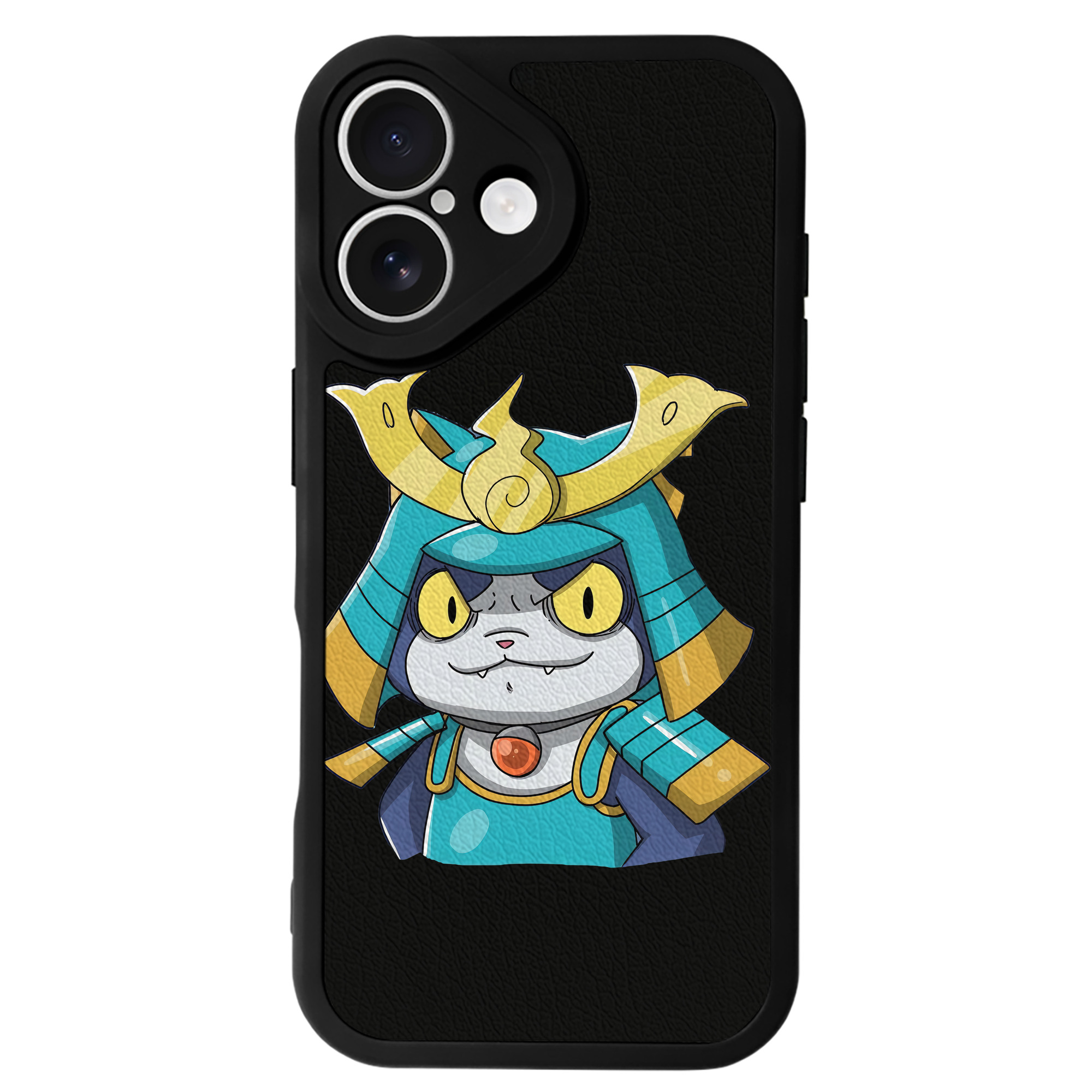 （画像用） 妖怪ウォッチ Yo-kai Watch 【iPhone 16シリーズ対応】シリコンスマホケース（レザー調） 材質：シリコン